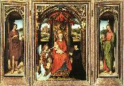 Hans Memling Triptych oil painting artist